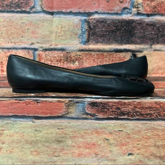 Tory Burch Lowell Black Flats - Picture 3 of 9